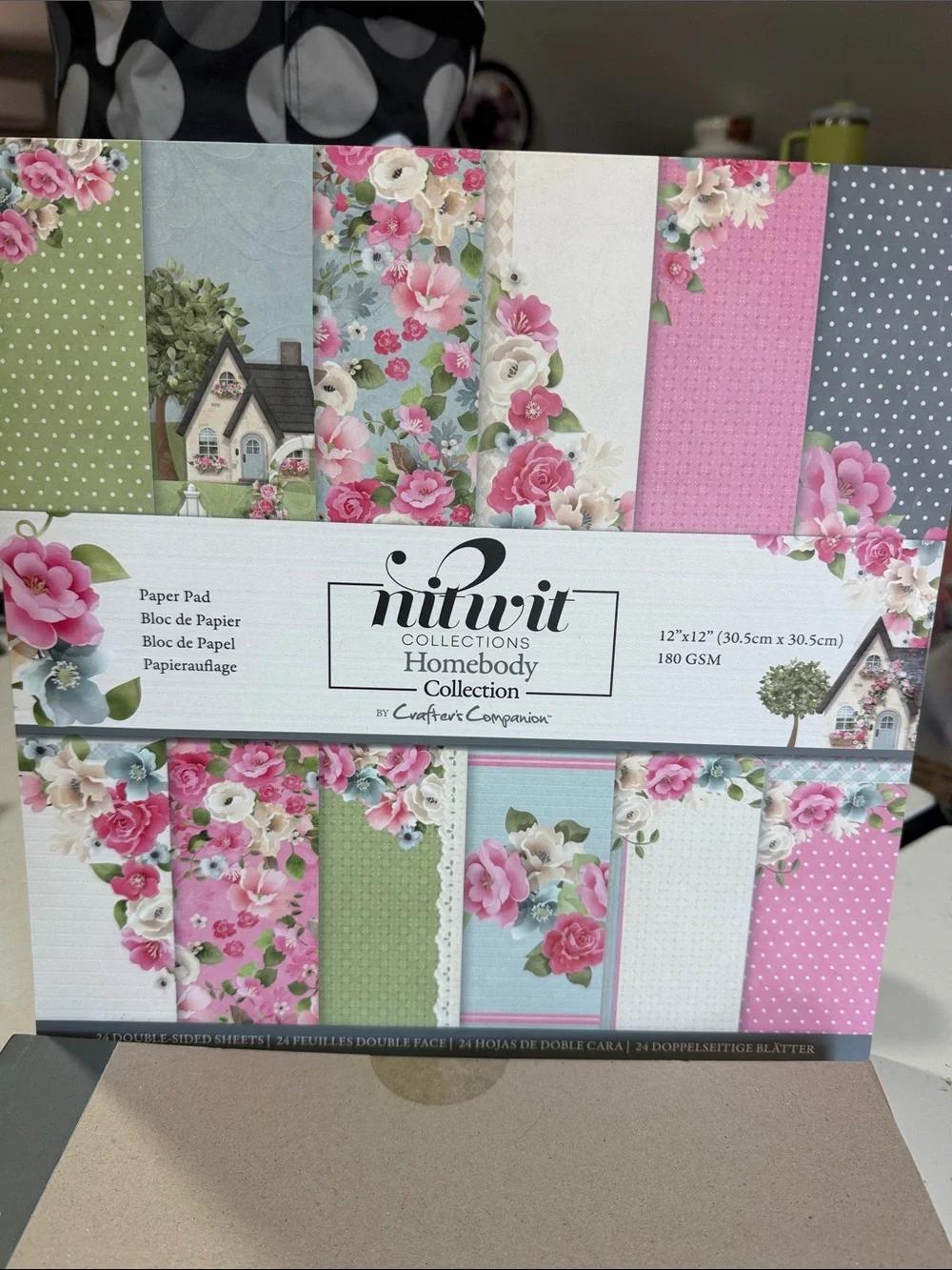 Crafters Companion Nitwit Homebody Collection Paper, Card & Die-cut Topper Pads